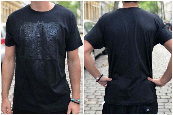 T-Shirt Freqtarie schwarz