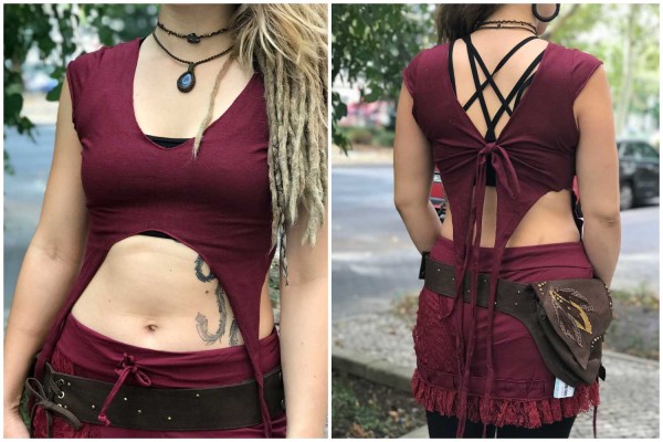 Top Dragonfly maroon